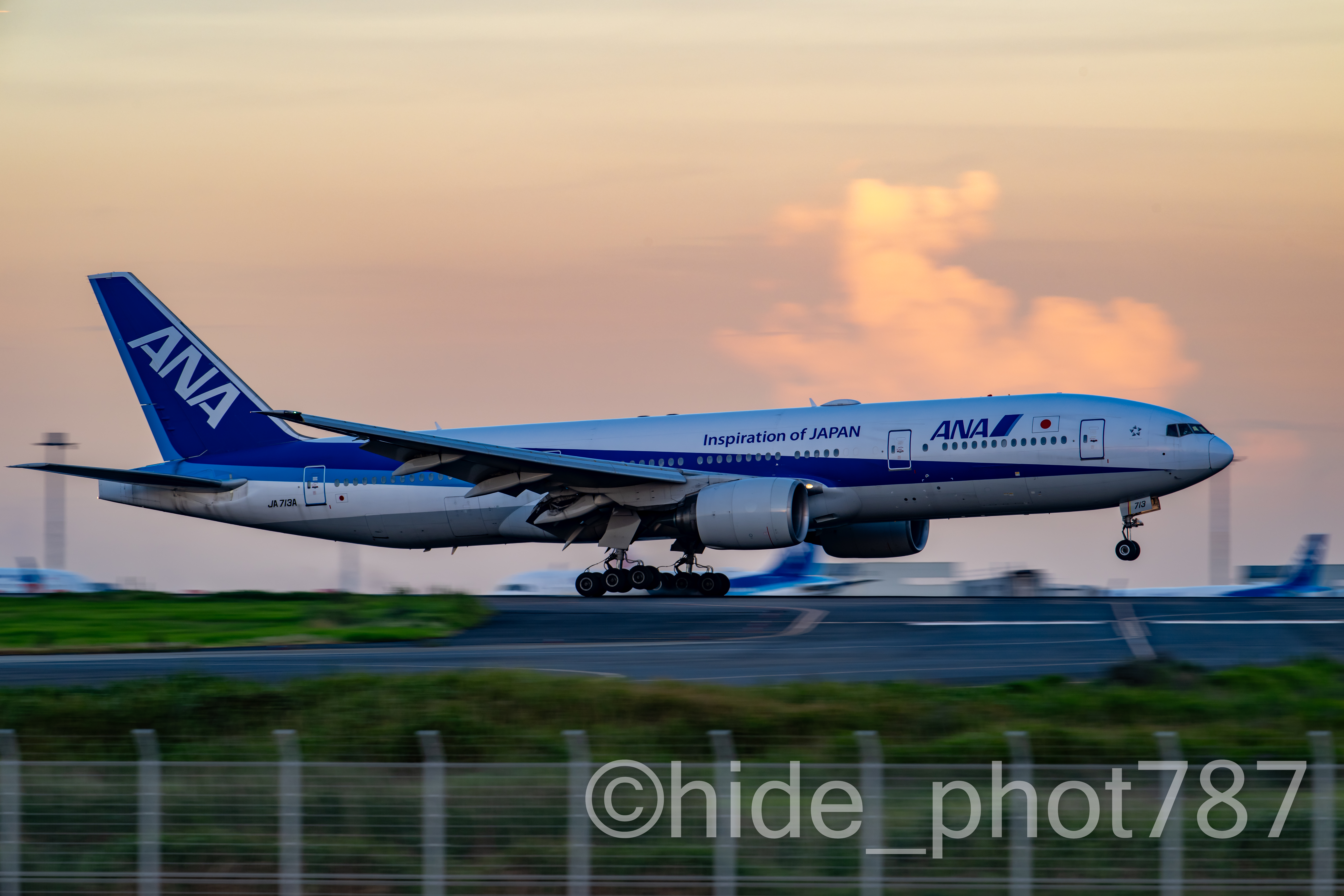 【TEST】ANA B777-200ER JA713A
