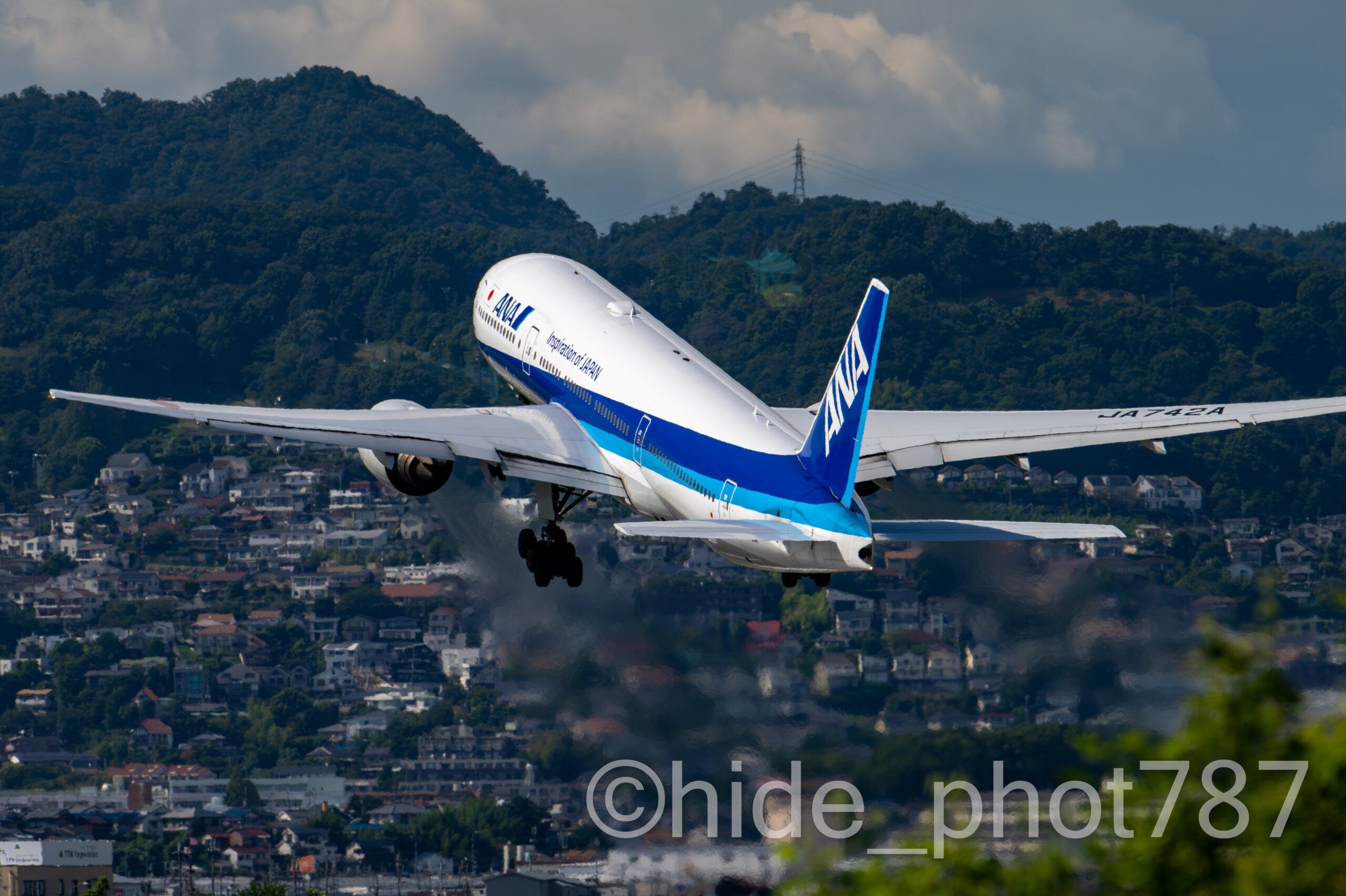 【TEST】ANA B777-200ER JA742A